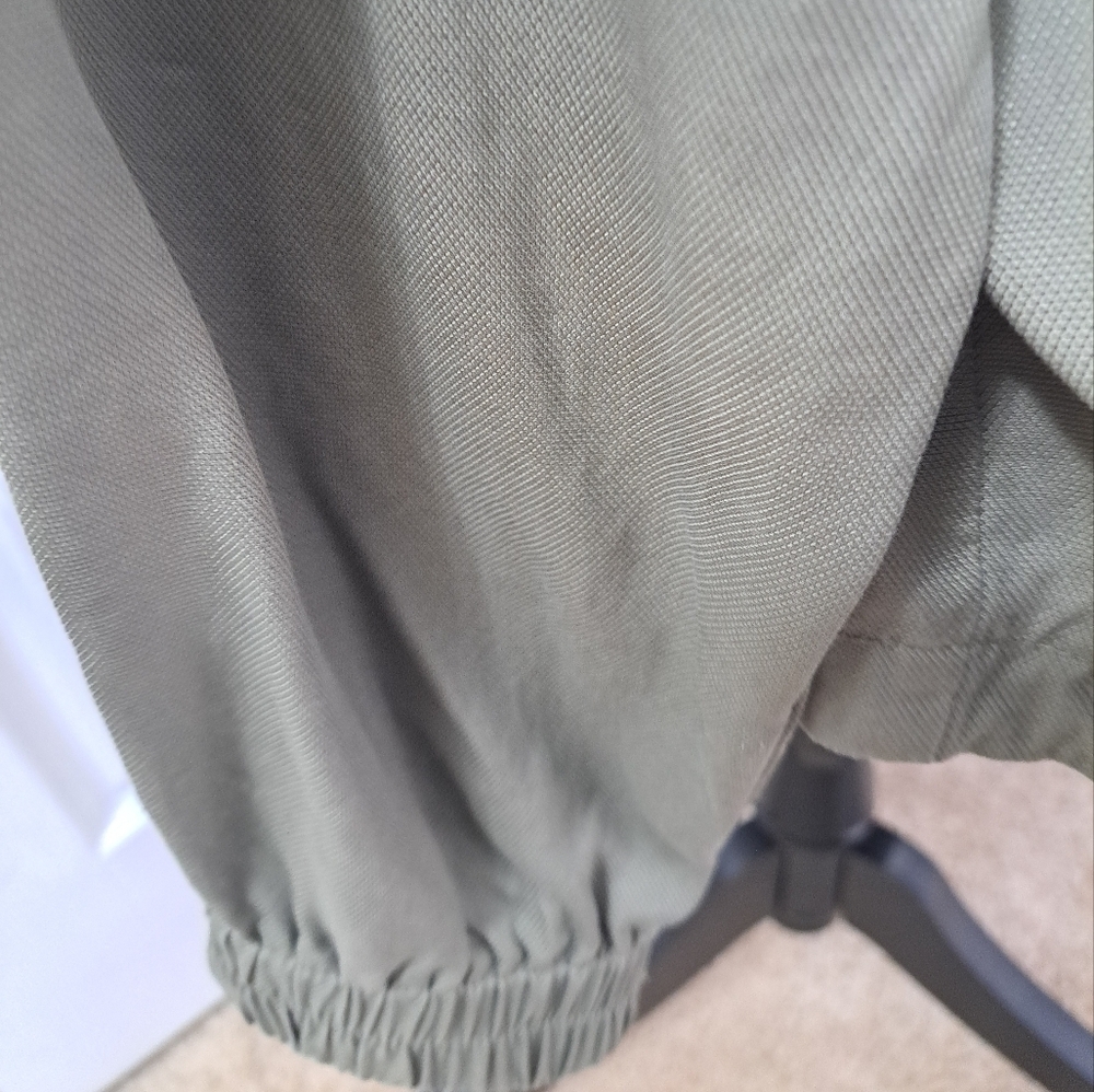 Addition Elle Olive Green Zip Up Jacket    Size 1X - Picture 6 of 13